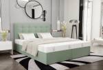 Čalouněná postel DUO 1 + úložný prostor + matrace