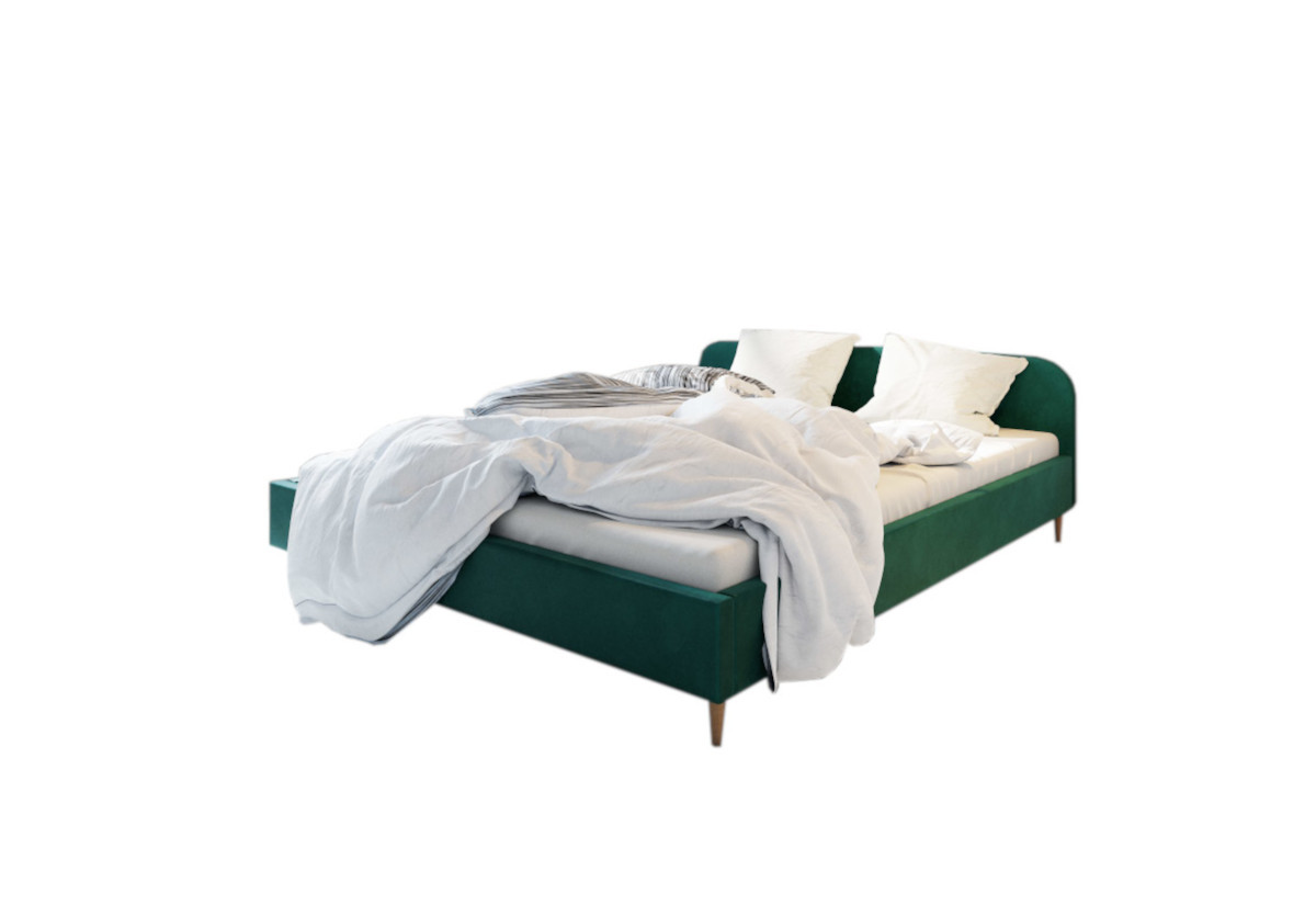 Supermobel Čalouněná postel LOFT + rošt, 200x200, itaka 39