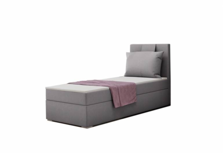 Čalouňěná postel boxspring AMANDA + vrchní matrace