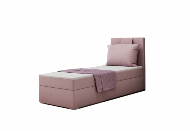 Čalouňěná postel boxspring AMANDA + vrchní matrace