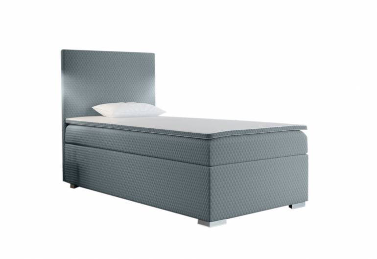 Čalouněná postel boxspring ICON + vrchní matrace