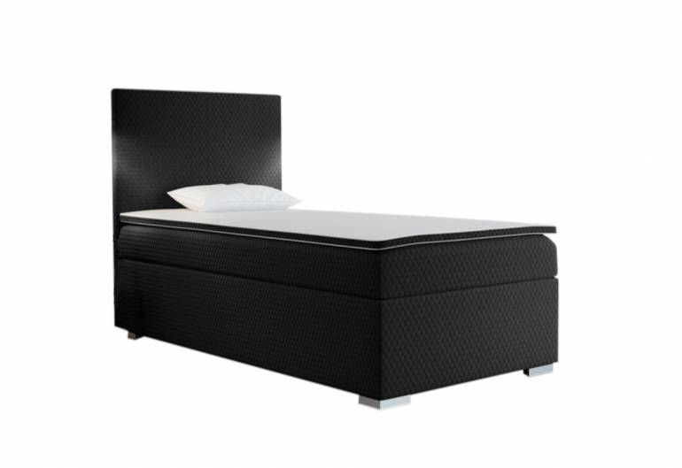 Čalouněná postel boxspring ICON + vrchní matrace