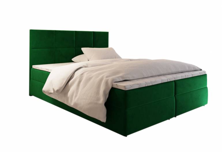 Čalouněná postel boxspring LENA