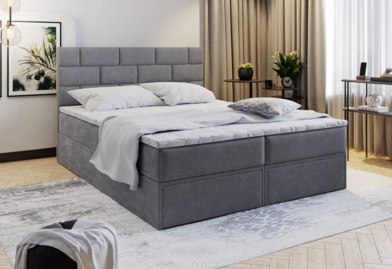 Čalouněná postel boxspring ARINOS