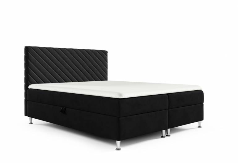 Čalouněná postel boxspring EX 2