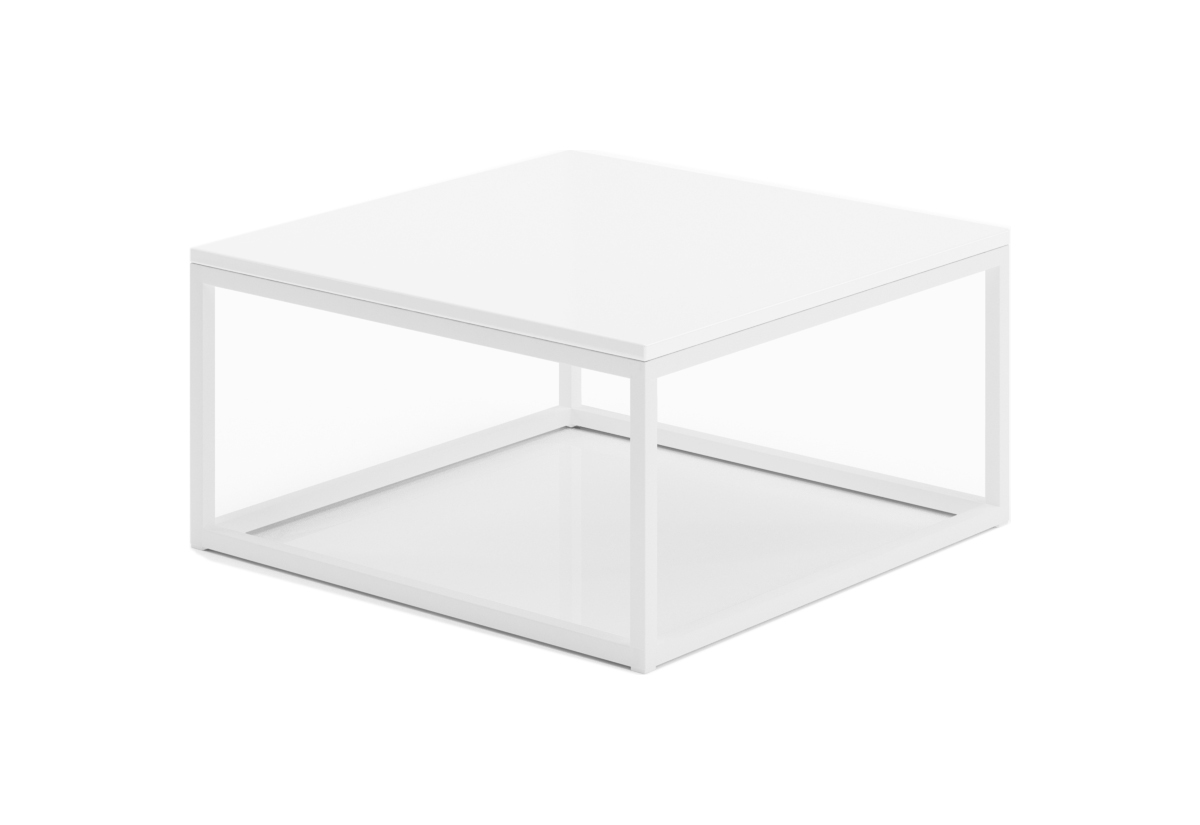 Supermobel Konferenční stolek BELTEN, 65x33x65, bílá