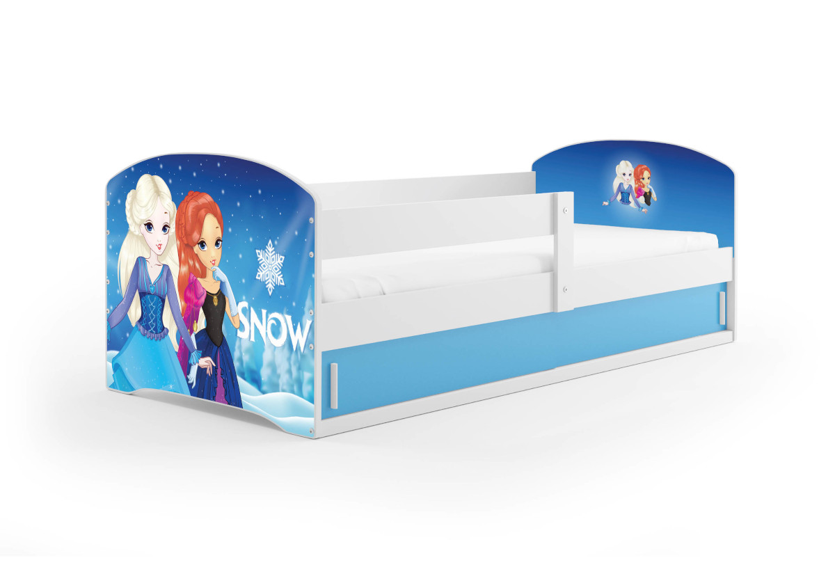 Supermobel Dětská postel LUKI 1, 80x160, ledové království