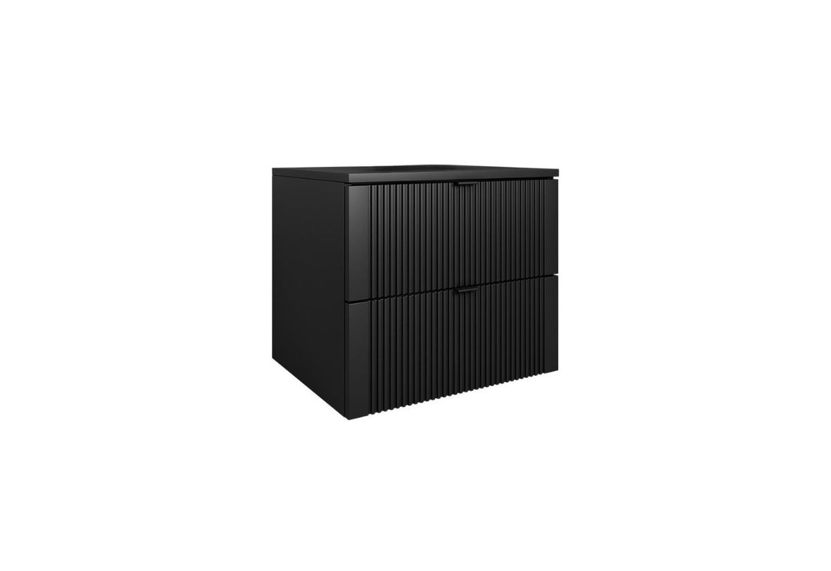 Supermobel Koupelnová skříňka pod umyvadlo DAKI 60x51,5x48, černá